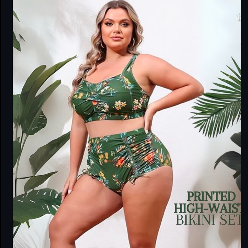 🌴🌴🌴Plus women swimsuit set